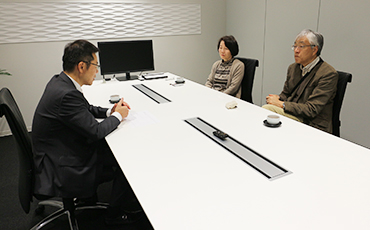 居住在愛知縣的業主津田先生 x 代表董事 中島 厚己